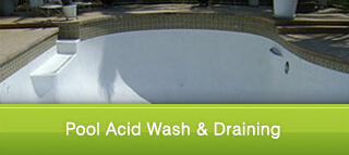Pool Acid Wash & Draining