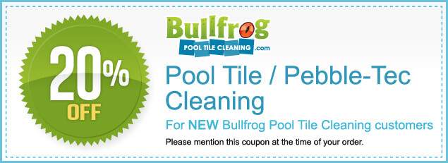 20% Off Pool Tile & Pebble-Tec Cleaning