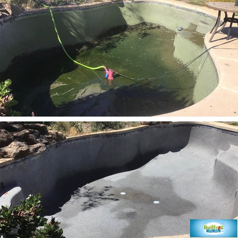 Amazing Results from Pool Draining Service