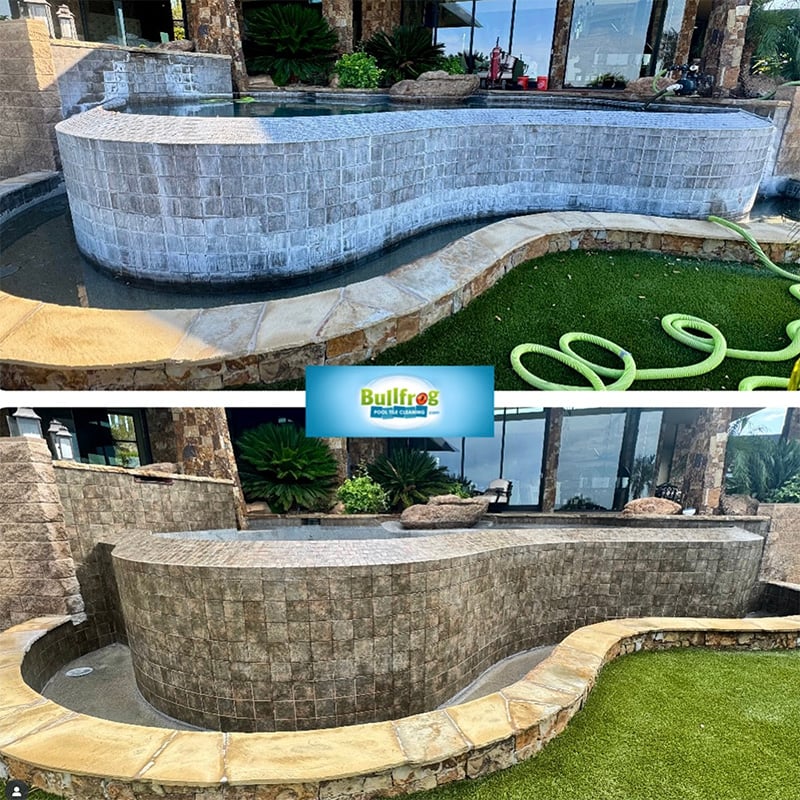 Pool tile cleaning service results in greater Phoenix